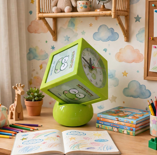 Cube Table Clock